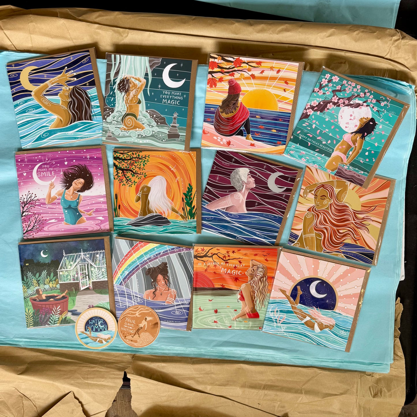Sea Swim Card Packs - Sale
