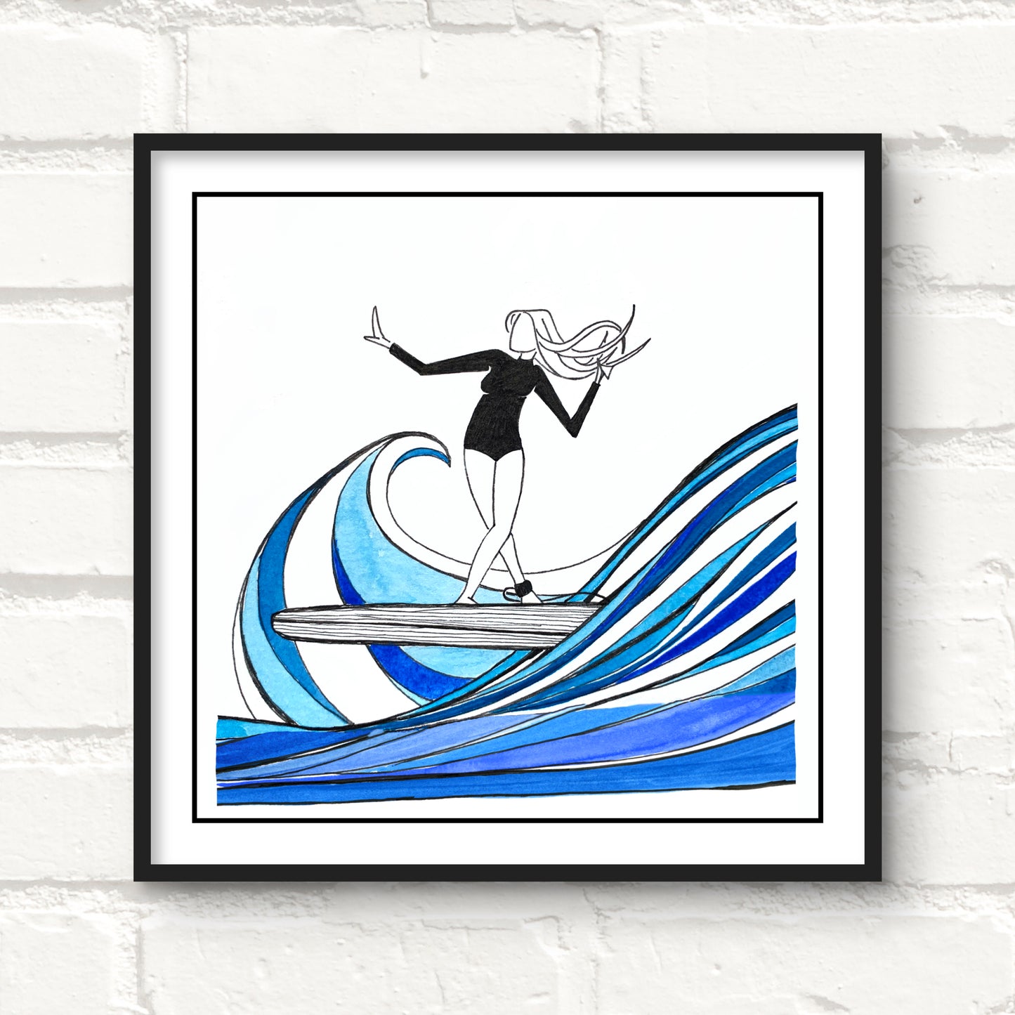 Cross Step Giclee Art Print