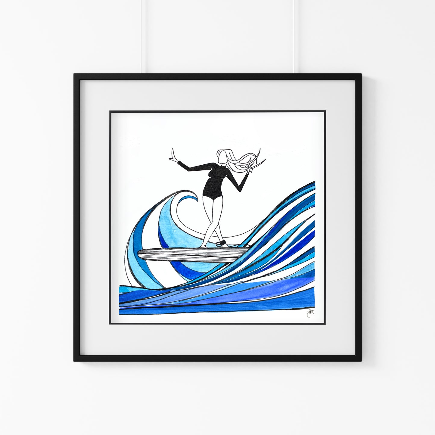 Cross Step Giclee Art Print