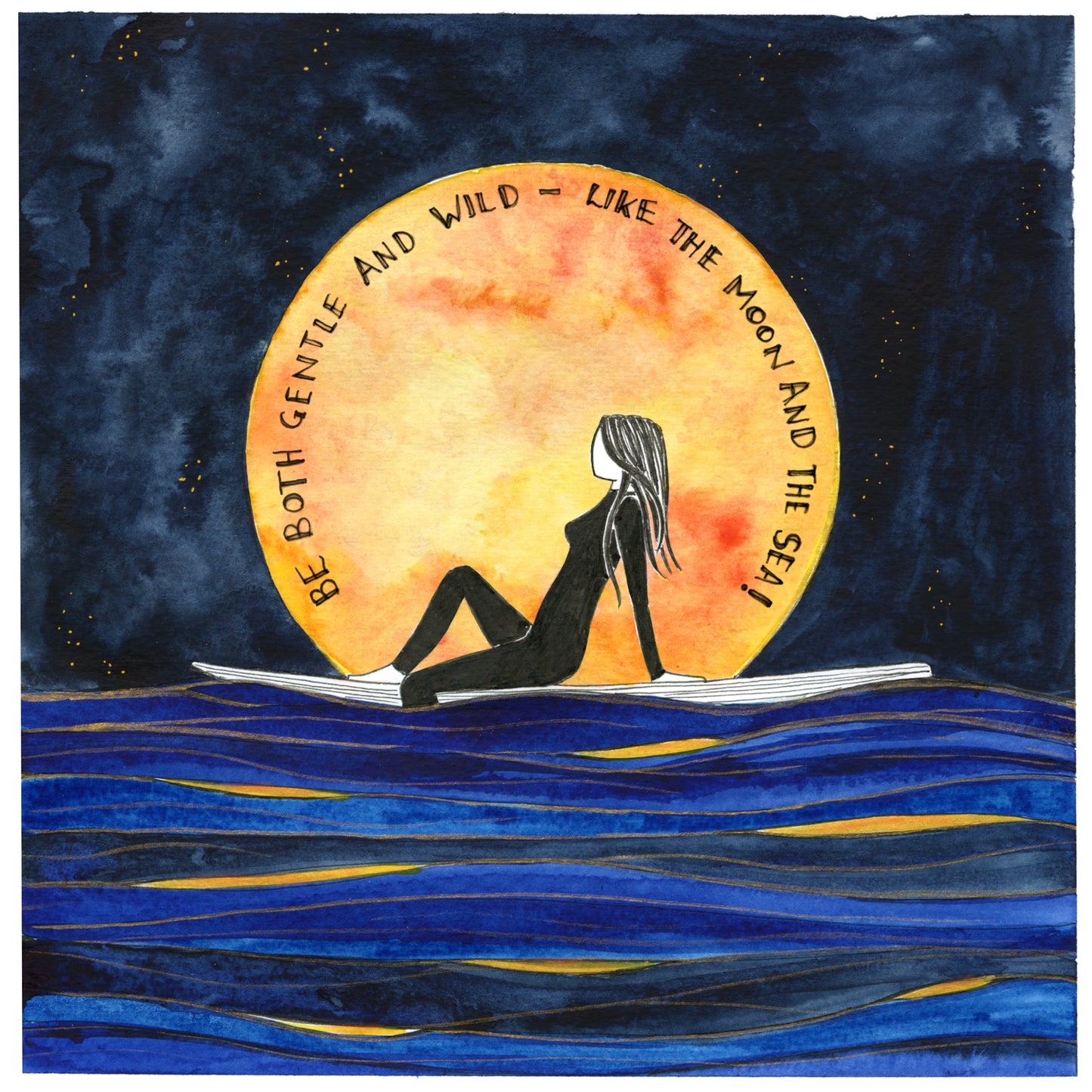 Cornwall Studios - Dream Wave Surf Art Print