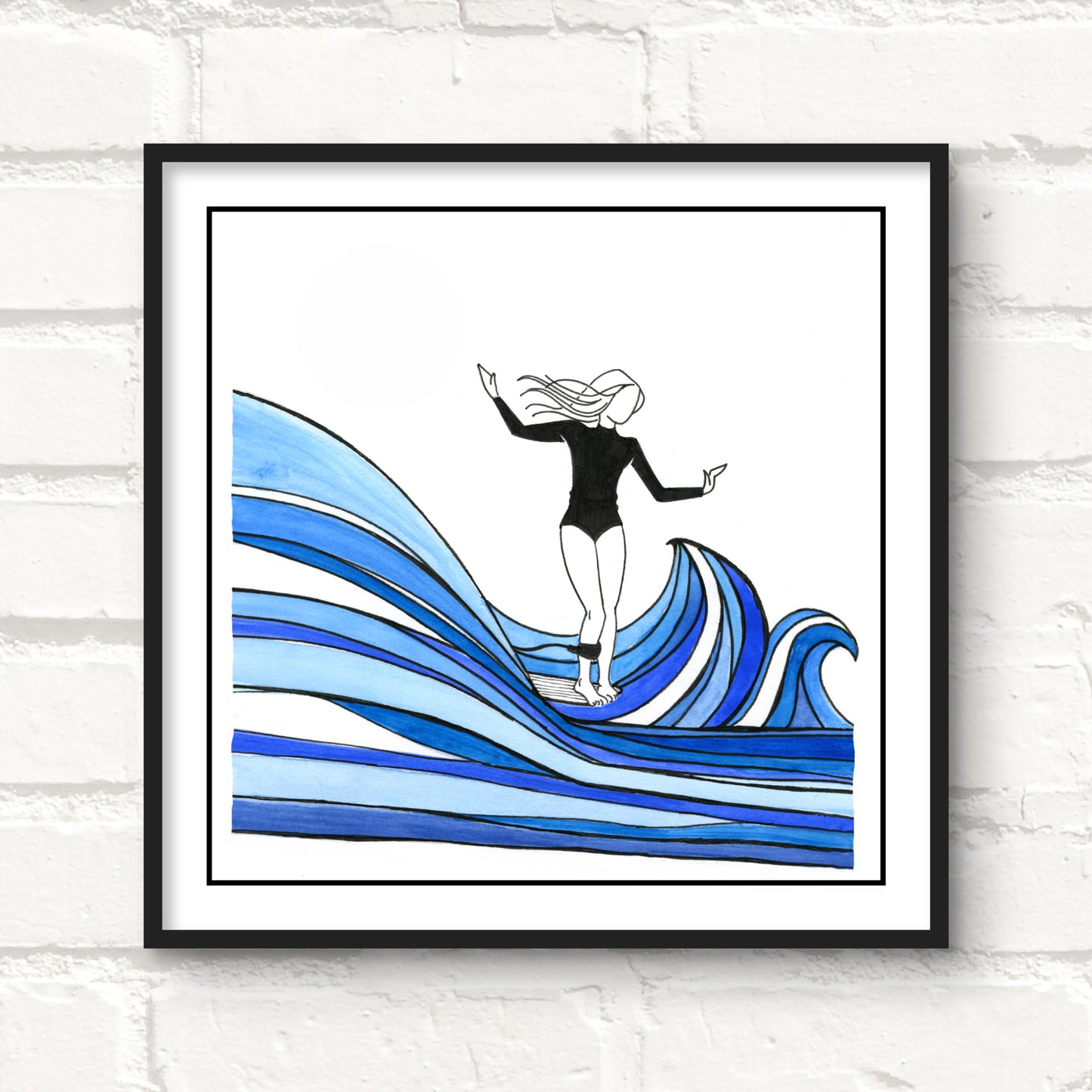 Hang Ten Giclee Art Print