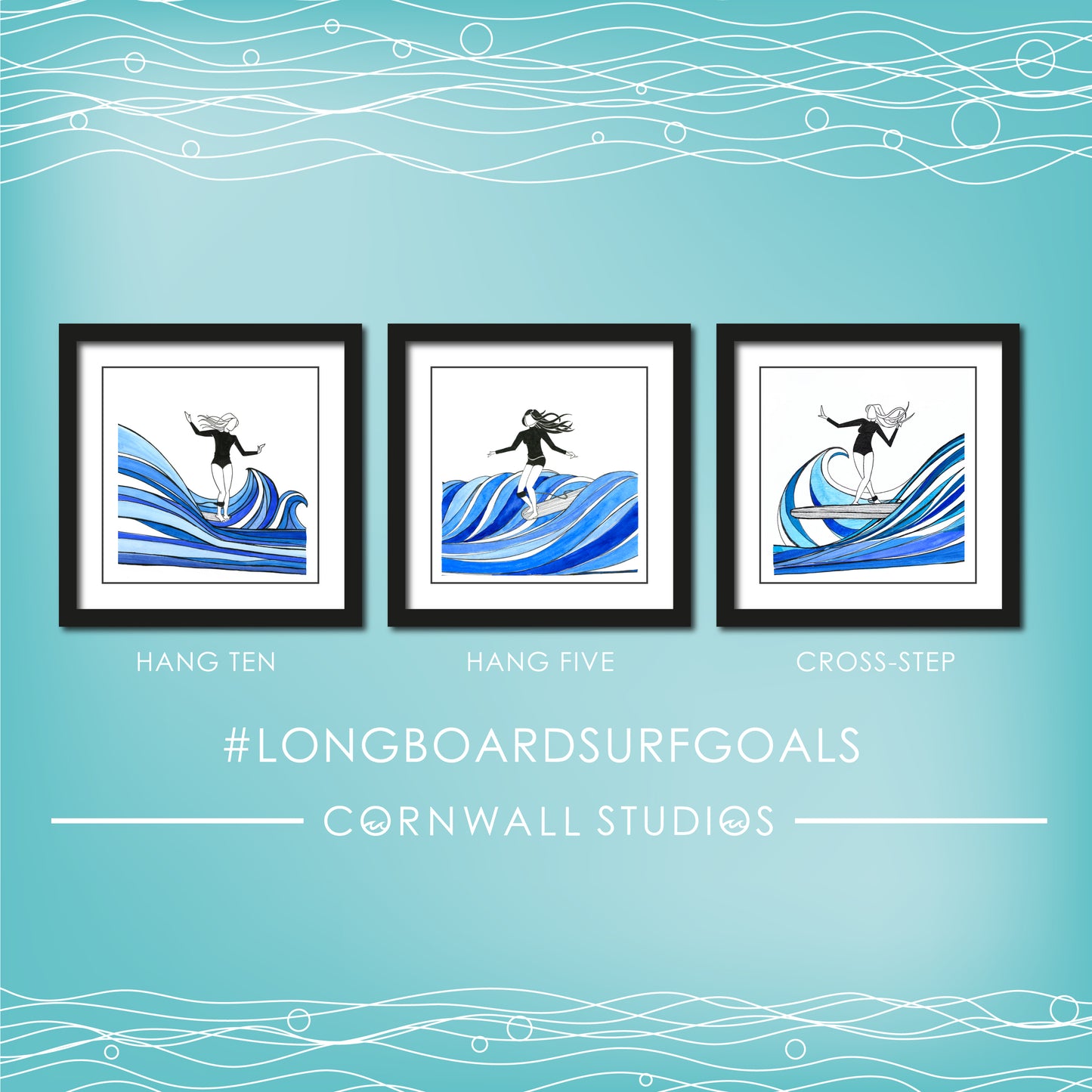 Hang Ten Giclee Art Print