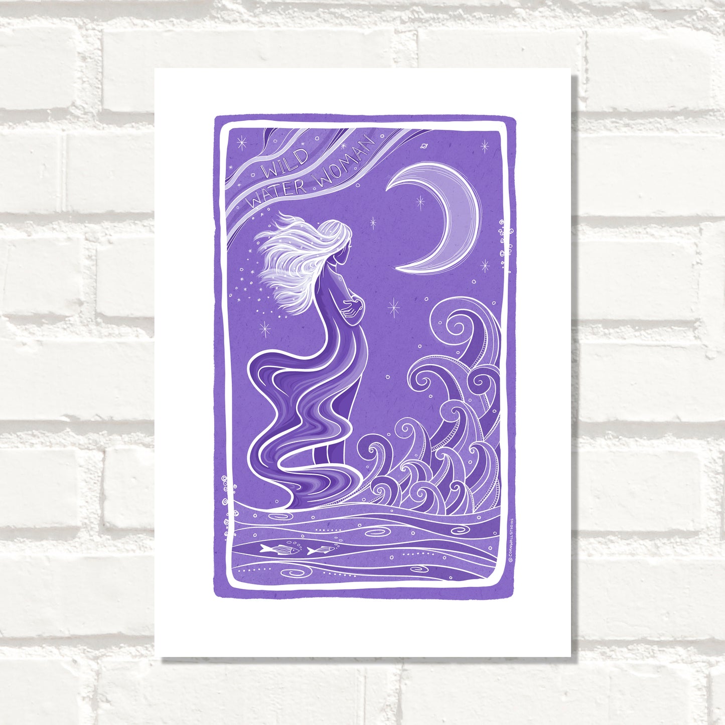 Moon Gazer - Art Print