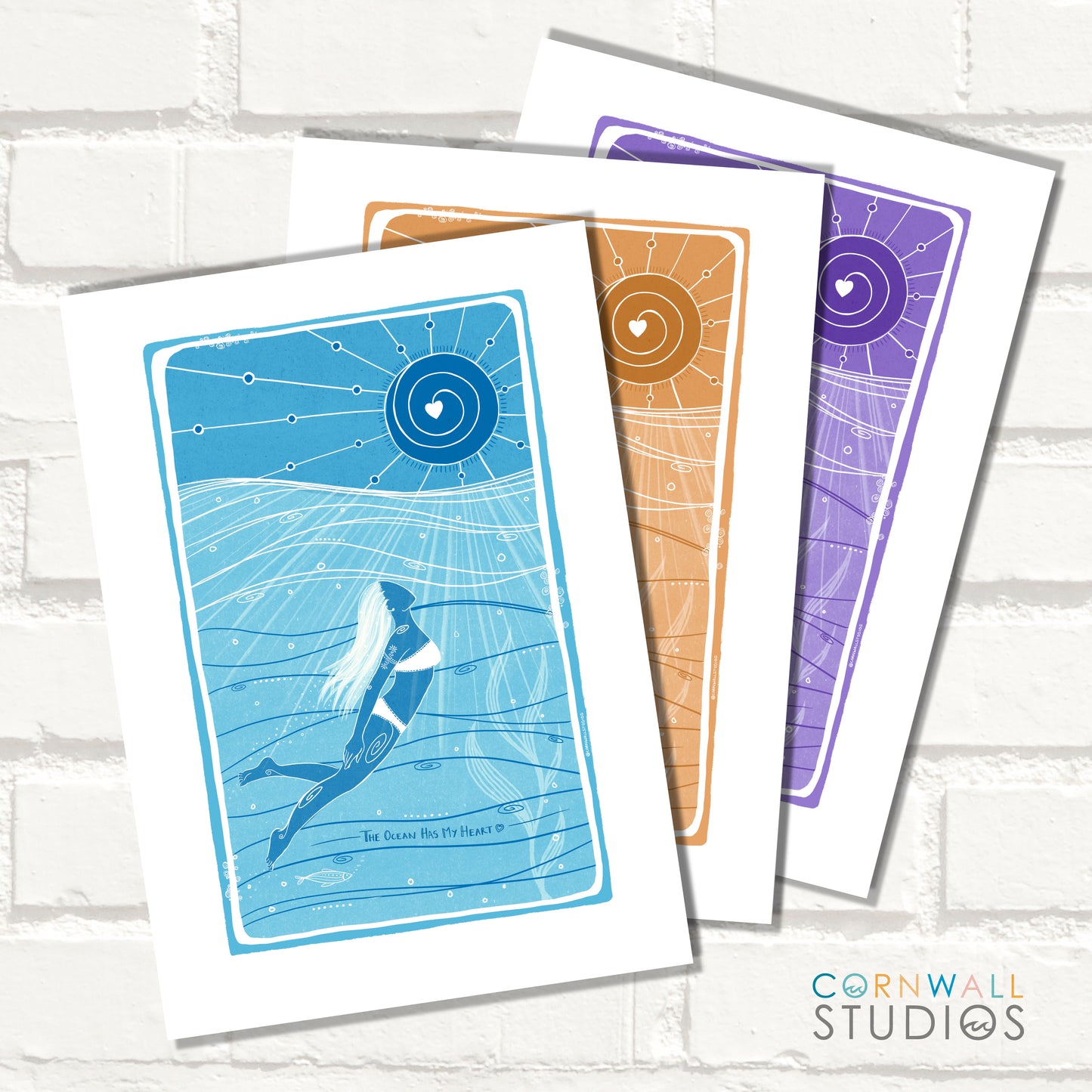 Ocean Heart - Art Print