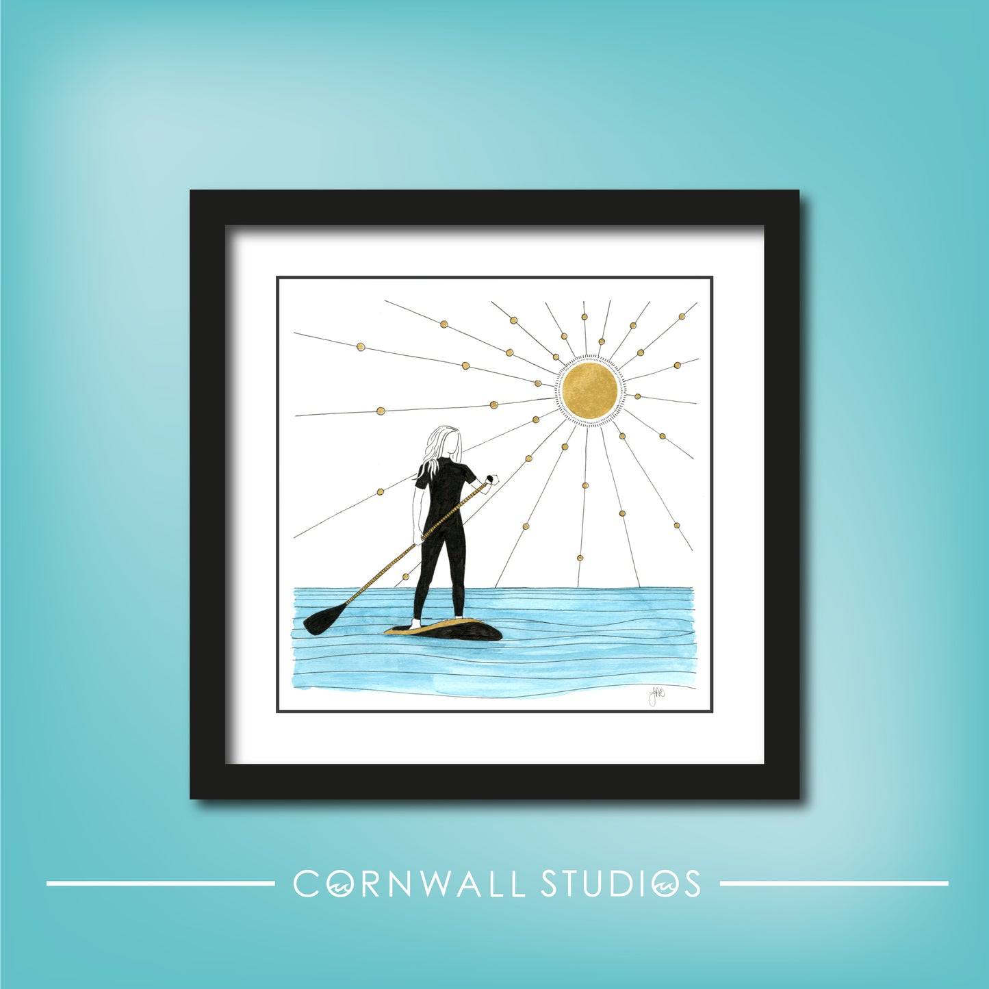 SUP Home Giclee Art Print - Hand Finished
