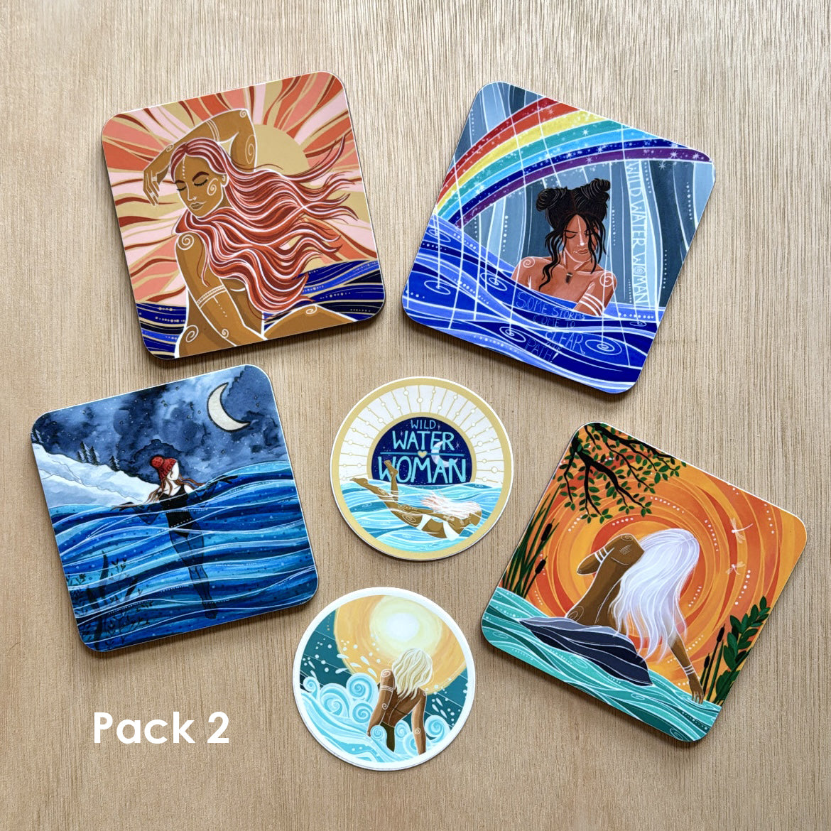 Coaster & Sticker Pack - Sale