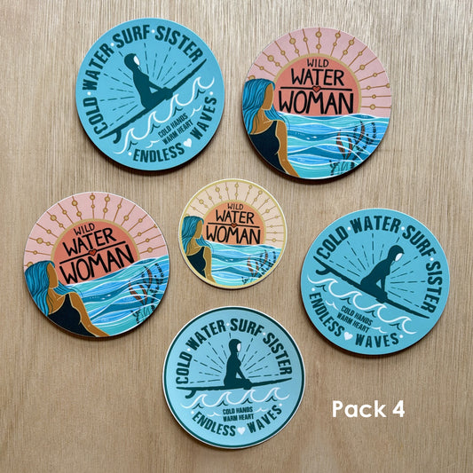 Coaster & Sticker Pack - Sale