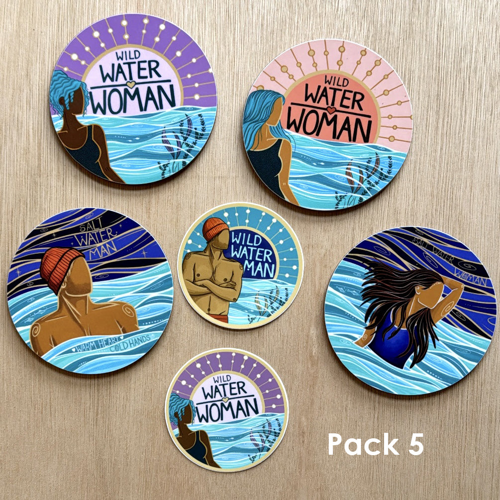 Coaster & Sticker Pack - Sale