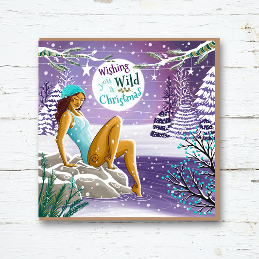 Cornwall Studios - Wild Wishes Christmas Card