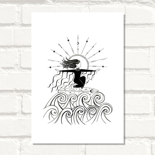 Return of the Moon Giclee Art Print