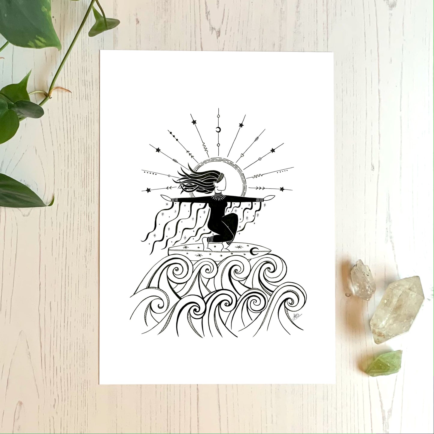 Return of the Moon Giclee Art Print