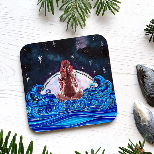 Coaster - 9cm - Wild & Free